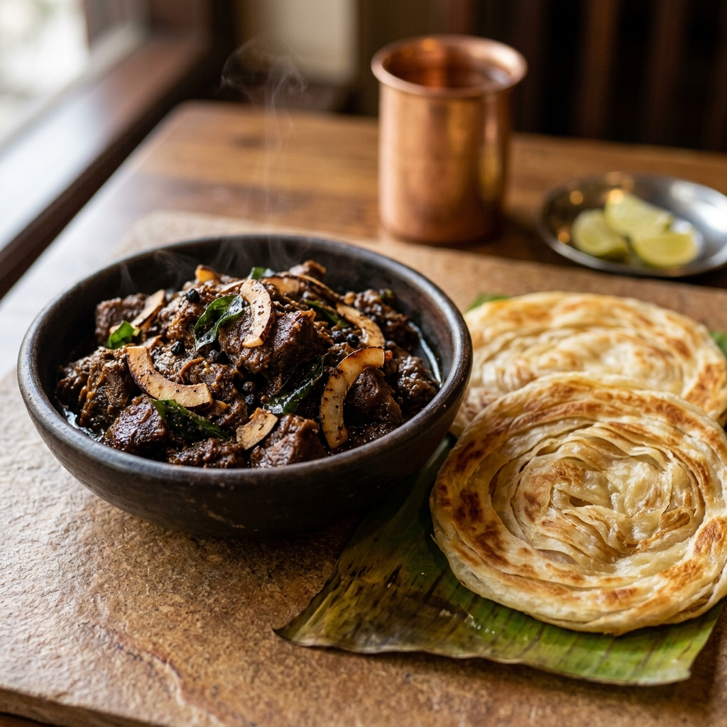 Beef Roast & Porotta